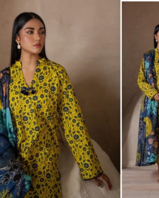 SALINA BY REGALIA TEXTILE LUXURY SUMMER SEASON NEW ARRIVAL Yellow