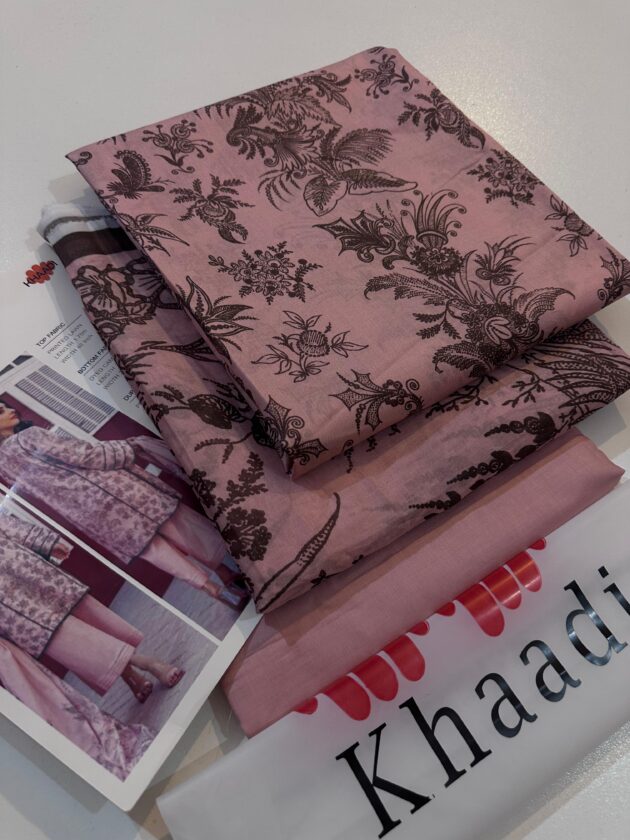 KHADDI  Lawn three piece  Printed collection - Image 11
