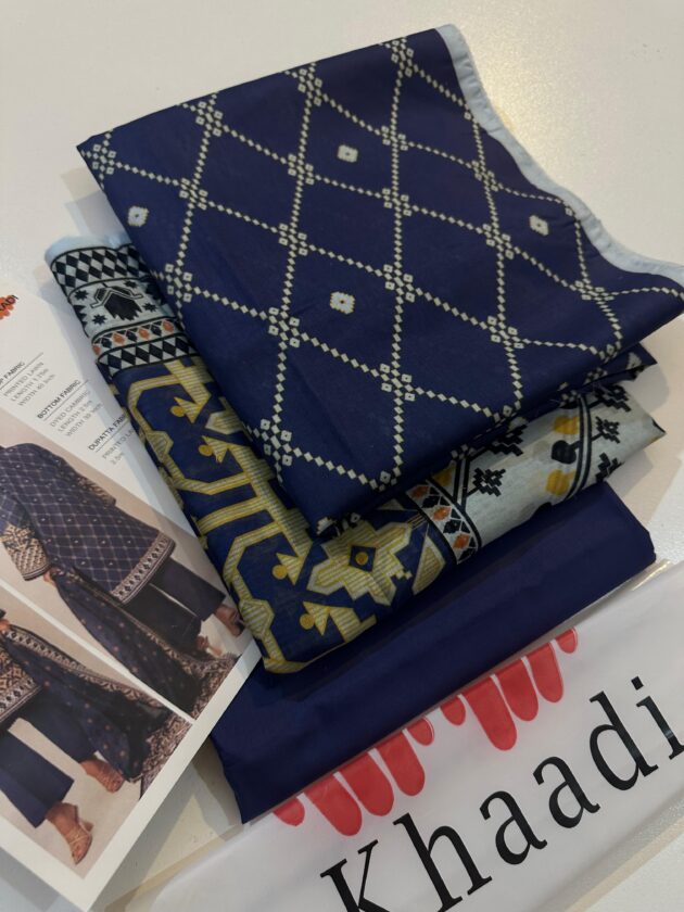 KHADDI  Lawn three piece  Printed collection - Image 8