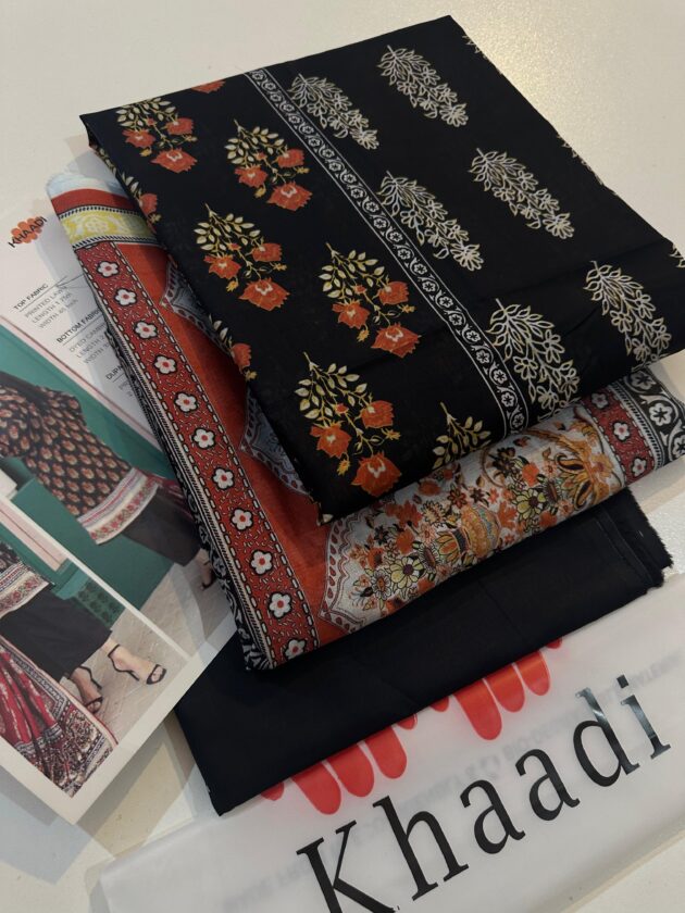 KHADDI  Lawn three piece  Printed collection - Image 9