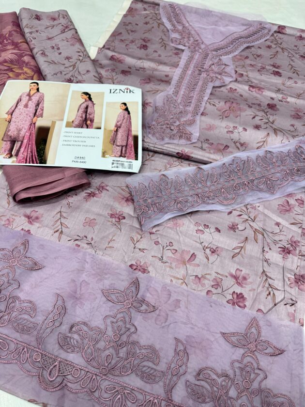 Iznik Lawn Volume Summer Collection 2025 - Image 3