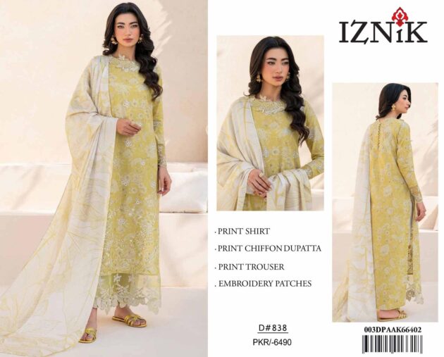 Iznik Lawn Volume Summer Collection 2025 Color 2