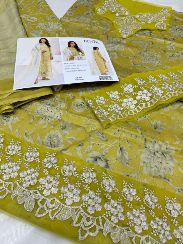 Iznik Lawn Volume Summer Collection 2025 Color 2 - Image 2