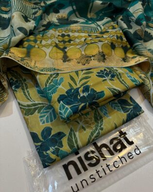 Printed 3pc collection Nishat