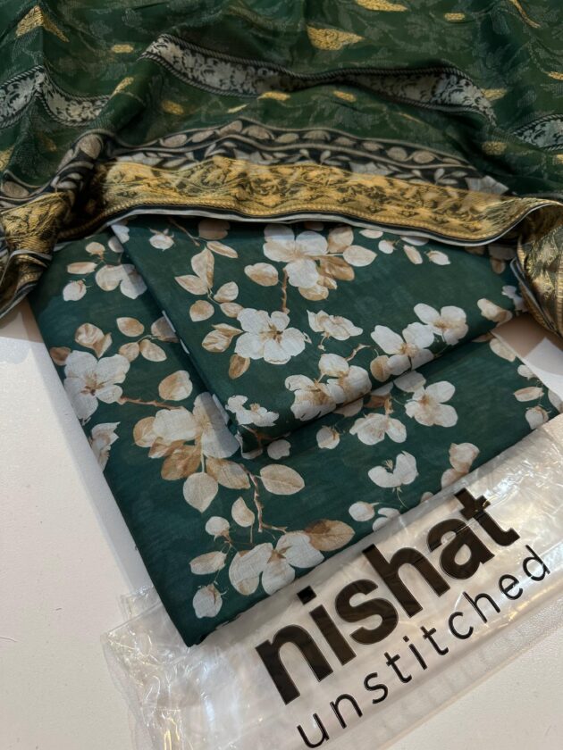 Printed 3pc collection Nishat - Image 6
