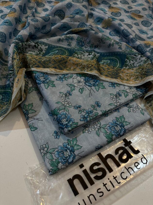 Printed 3pc collection Nishat - Image 10