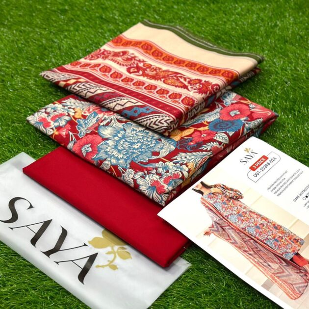 SAYA LAWN 3PC COLLECTION ‘ 25 - Image 4