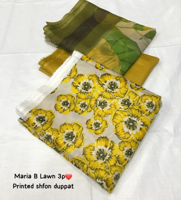Maria B Lawn Volume  Summer Collection 2025 - Image 11
