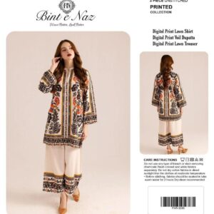 Amber Noir – Luxury Digital Printed 3-Piece Lawn